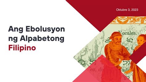 Ebolusyon ng Alpabetong Filipino.